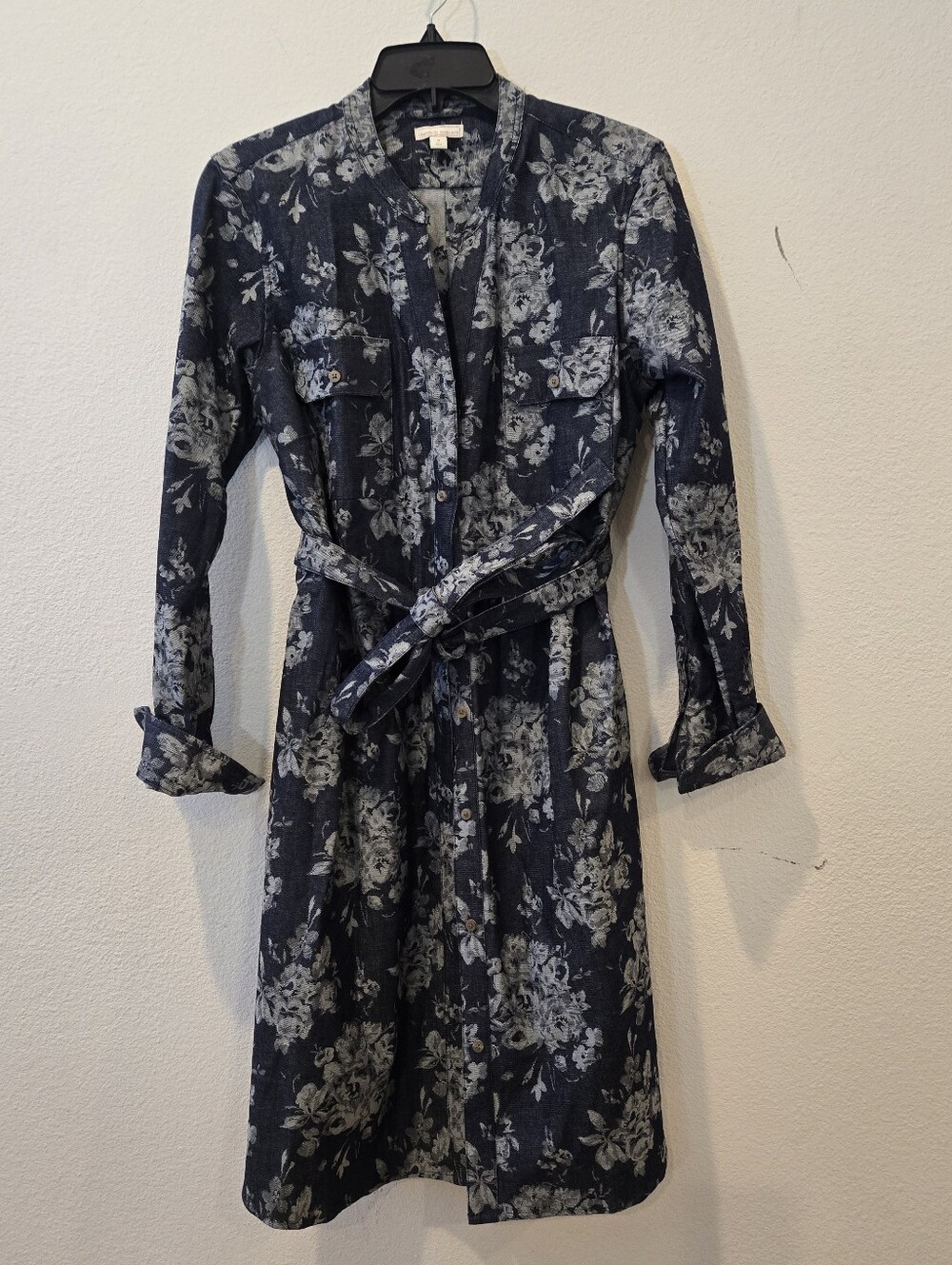 GAP Maternity floral dress NWOT sz M